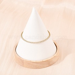 Теннисные браслеты из нержавеющей стали 304 с микропаве из кубических цирконий для женщин&nbsp;BJEW-A146-01G