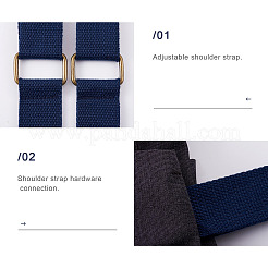 3 шт. нейлоновые лямки для рюкзака&nbsp;FIND-GN0001-20B