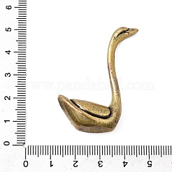 Латунные миниатюрные фигурки лебедей статуэтки для домашнего офиса украшение рабочего стола&nbsp;KK-S335-08AB