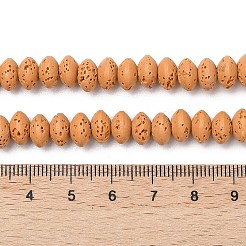 Синтетические бусины из лавы&nbsp;G-B087-02A-02