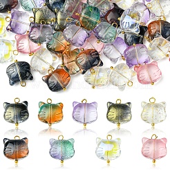 50шт стеклянные подвески&nbsp;PALLOY-FS00030