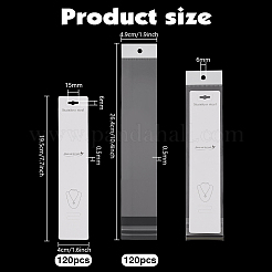 120 шт. бумажные карточки для демонстрации ювелирных изделий для ожерелий&nbsp;CDIS-PH0001-74B