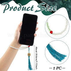 Ремни для мобильных телефонов из стекла и дерева&nbsp;HJEW-MA00036