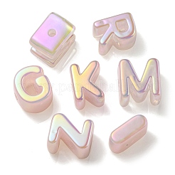 Непрозрачные радужные переливающиеся акриловые бусины&nbsp;OACR-P010-23C