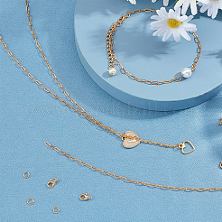 Наборы для самостоятельного изготовления украшений из цепочки-скрепки&nbsp;DIY-SC0014-49G