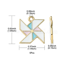 Подвески из эмали и сплава&nbsp;ENAM-YW0002-19