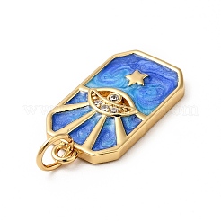 Стойки обшивки латунь микро проложить Циркон подвеску&nbsp;KK-H431-35G