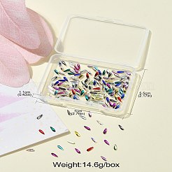 Стеклянные кабошоны со стразами&nbsp;MRMJ-CJC0007-17