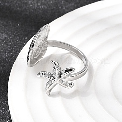 Кольца-манжеты из нержавеющей стали 304 для женщин&nbsp;RJEW-K313-16P