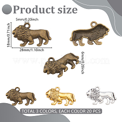 Подвески из цинкового сплава в тибетском стиле&nbsp;FIND-GA0008-12B