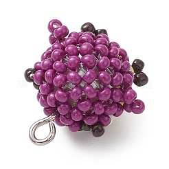 Стеклянные подвески из бисера&nbsp;PALLOY-MZ00393