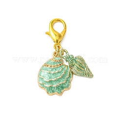 Подвесные украшения из эмали из сплава 3 шт.&nbsp;HJEW-JM02980