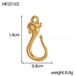 Застежки-крючки из нержавеющей стали 304&nbsp;STAS-OY006-95G