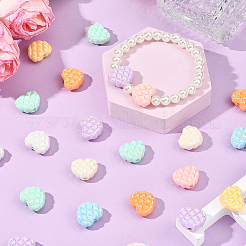 80 шт. Непрозрачные акриловые бусины&nbsp;OACR-SP0001-95