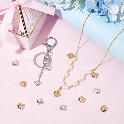 60 шт. 2-х цветные латунные подвески&nbsp;FIND-UN0015-50