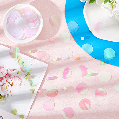 Подвески из ПВХ с пайетками/пайетками&nbsp;PVC-WH20005-01G