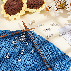 Куб своими руками с наборами инструментов для вязания номер 0~9&nbsp;HJEW-NB00198