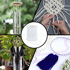 Круглый шнур в нейлоновой оплетке длиной 20 м&nbsp;OCOR-WH0070-254A