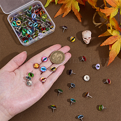 100 шт. булавки для рисования очков&nbsp;AJEW-PH01657