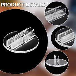 Прозрачный пластиковый держатель для карт&nbsp;ODIS-NB0001-37A