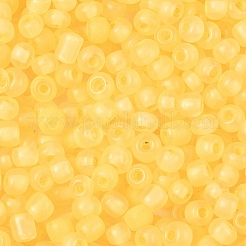 6/0 светящаяся стеклянная бусина&nbsp;SEED-NH0001-01L