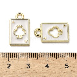 Подвески из эмалевого сплава с покрытием из легкого золота&nbsp;ENAM-R145-07G-01