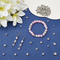 80шт 10 стиля бусины из сплава в тибетском стиле&nbsp;TIBE-SC0002-46