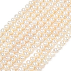 Нити из натурального культивированного пресноводного жемчуга&nbsp;PEAR-L034-06D