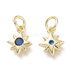 Латунные микро проложить кубического циркония подвески&nbsp;KK-P188-H02-G