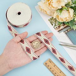 10 ярд полиэфирные ленты с вышивкой в этническом стиле&nbsp;OCOR-FG0002-25A