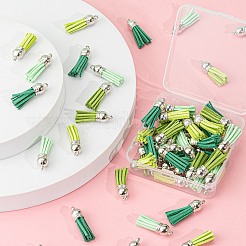 60 шт. 4 цвета искусственная замша подвеска с кисточкой украшения&nbsp;FIND-LS0001-04B