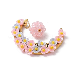 2шт подвески из стеклянного бисера&nbsp;PALLOY-MZ00602