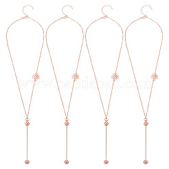 Цепочки-розы из нержавеющей стали 304&nbsp;NJEW-TAC0021