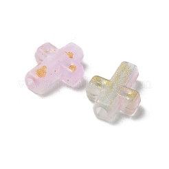 Прозрачные акриловые бусины градиентного цвета&nbsp;OACR-M023-03B