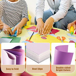 30 шт. прямоугольной крафт-бумаги 5 цветов&nbsp;DIY-TAC0025-28