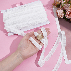 20 м эластичной нейлоновой кружевной отделки&nbsp;OCOR-WH0070-207B