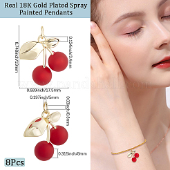 8 шт. подвески из латуни&nbsp;KK-BBC0020-57