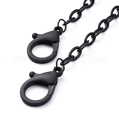 Персонализированные ожерелья-цепочки из абс-пластика&nbsp;X-NJEW-JN02850