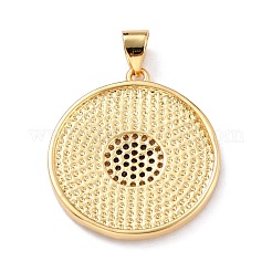 Латунные микро проложить кубического циркония подвески&nbsp;ZIRC-L100-054G