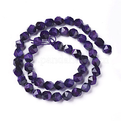 Природных тигровый глаз бисер нитей&nbsp;G-I217-B-01C