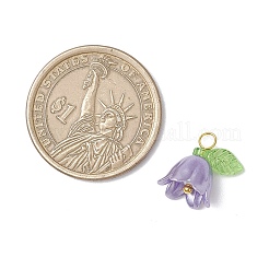 Акриловые бусины с пластиковыми бусинами-имитаторами жемчуга&nbsp;PALLOY-JF03825-02