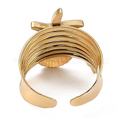 Кольца-манжеты из нержавеющей стали 304 для женщин&nbsp;RJEW-A049-05G