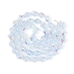 Гальванизируйте прозрачное стекло бисер нитей&nbsp;EGLA-N020-03G