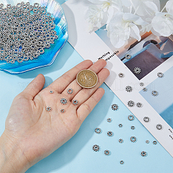 300 шт. 6 стиля бусины из сплава в тибетском стиле&nbsp;FIND-HY0003-49