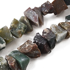 Природного индийского агата бисер нитей&nbsp;G-I283-F20