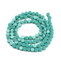 Непрозрачные сплошные цветные стеклянные бусины&nbsp;GLAA-N052-05B-A15