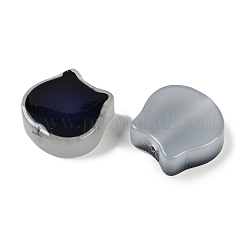 Двухцветные стеклянные бусины для настроения&nbsp;GLAA-Z007-12C