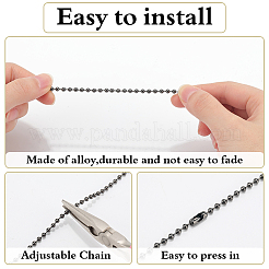 4 шт. удлинители цепи для деревянного потолочного вентилятора&nbsp;FIND-CP0002-66A