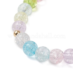 Браслеты с подвесками из эмали из пасхального сплава&nbsp;BJEW-JB13331