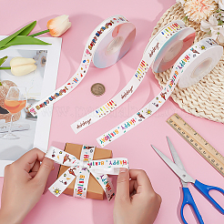 33м 3 стиля полиэстеровая лента на тему дня рождения&nbsp;OCOR-PH0007-02